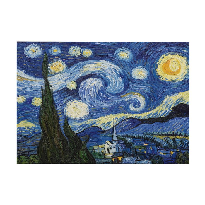 Wallity WY103 Cuadro Decorativo sobre Lienzo de Vincent van Gogh (50 x 70 cm)